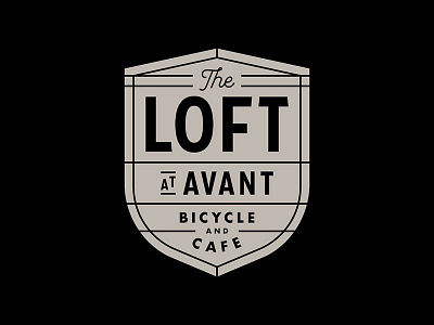 The Loft Badge avant badge bike badge bikes coffee the loft