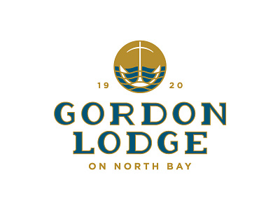 Gordon Lodge Branding branding gordon lodge logo wisconsin