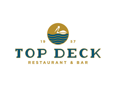 Top Deck Restaurant & Bar bar branding gordon lodge restaurant top deck