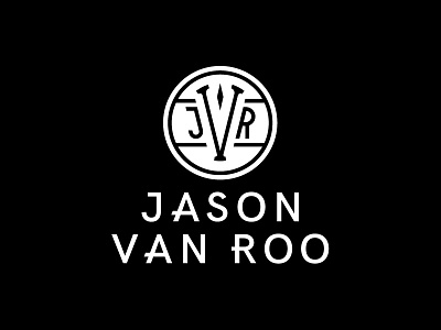 Jason Van Roo artist branding logo monogram