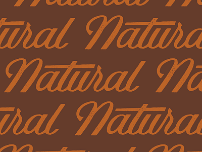 Natural lettering natural type typography