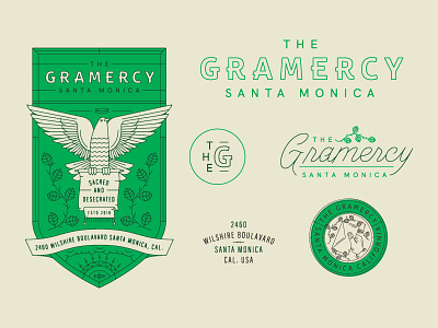 The Gramercy bar branding restaurant the gramercy