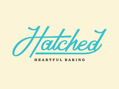 Hatched Script baking hatched heartful baking love and lard milwaukee