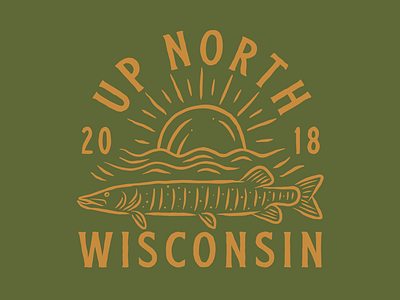 Up North Wisconsin fish musky north up north wisconsin