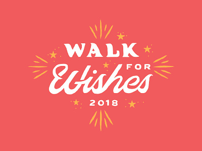 Walk for Wishes hand lettering lettering make a wish milwaukee walk for wishes wisconsin
