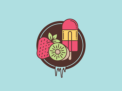 Iced Mango Berries fruit icon
