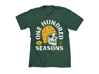 Green Bay Packers 100 Seasons T-shirt