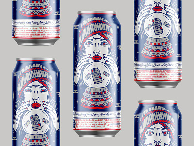 PBR Can Design beer beer can can design pabst pabst blue ribbon packaging pbr