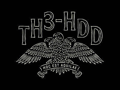 Three-Headed Shirt bird eagle eagle logo illustration three