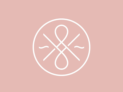 Salon & Company ampersand branding design icon logo mark salon scissors shears