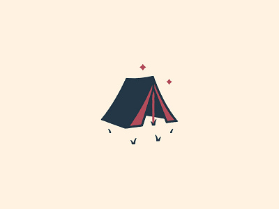 Camping camping icon illustration outdoors tent