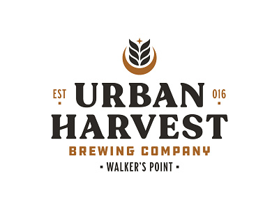 Urban Harvest Brewing Company Branding