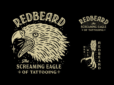 Redbeard bird eagle illustration redbeard talon