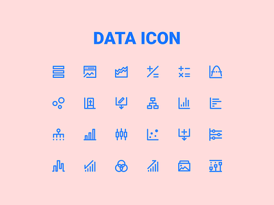 Data icon branding icon illustration ui vector
