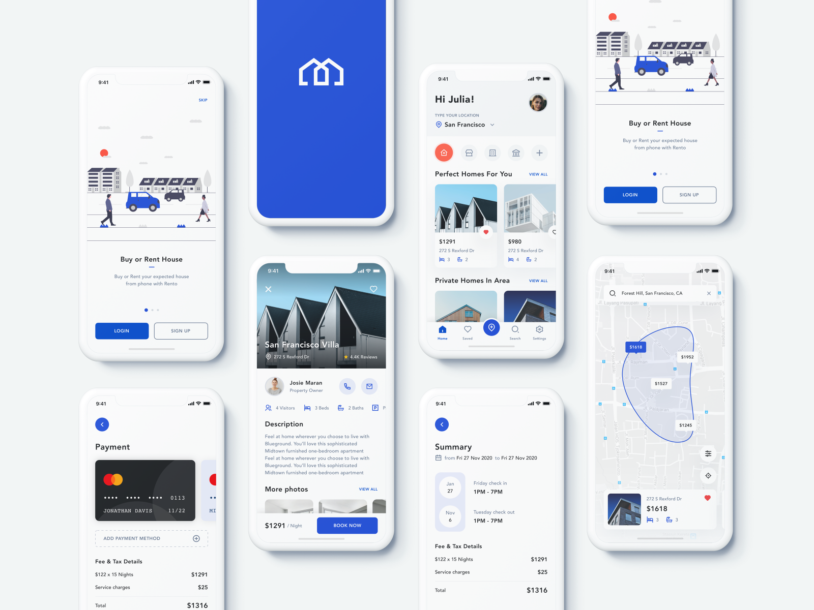 Real Estate - Mobile App Concept by Uğur Yabar on Dribbble