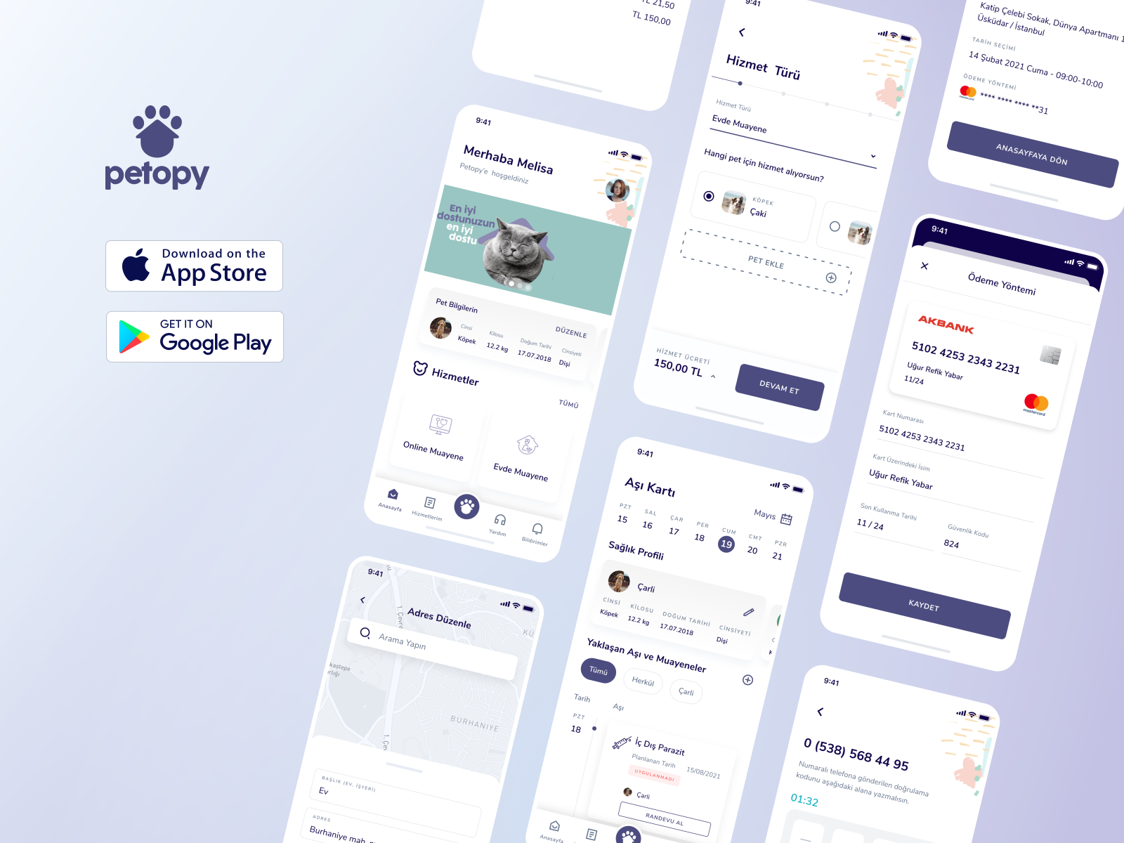 Petopy - Pet App by Uğur Yabar on Dribbble