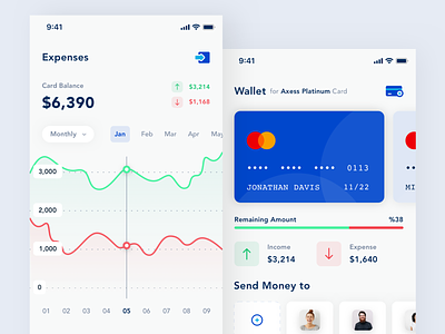 Bank App - Details Page app app design bank bitcoin chart crypto crypto wallet cryptocurrency dashboard data ecommerce icons ios mobile money product profile progress statistics ui ux