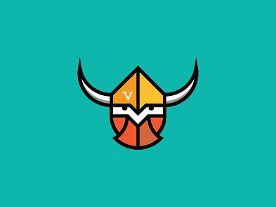 Vikings Basketball basketball helmet logo quincy sport team viking