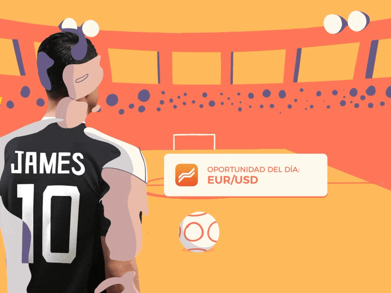 Opportunity of the day ft. James animation camera cartoon cel animation character football frame by frame illustration james motion design motion graphics stadium trade transition