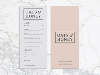 Oats & Honey Branding