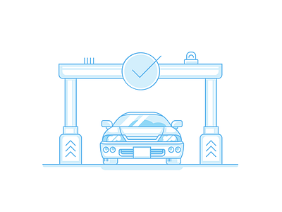 kolesa.kz Toll road illustration