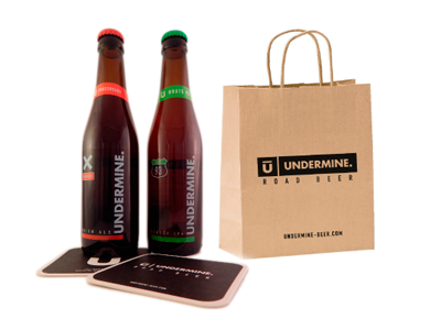 Undermine Beer - Craft Beer - Branded Materials