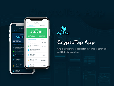 Crypto Tap App app app design crypto crypto app crypto exchange crypto wallet cryptocurrency design mobile app design ui ui ux ui design uiux ux ux design