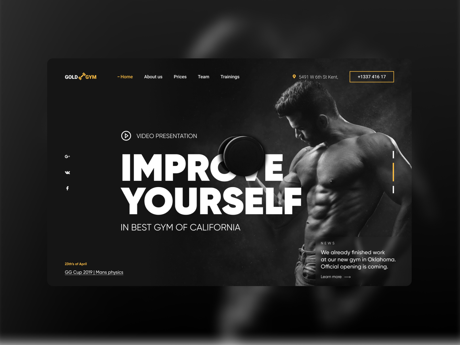 Help Courage Gym With A New Website Design
