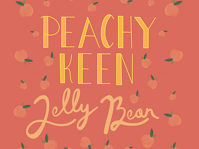 Peachy Keen Jelly Bean