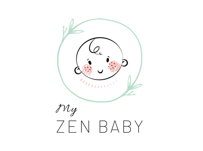Zen Baby Logo by IOSCHI on Dribbble