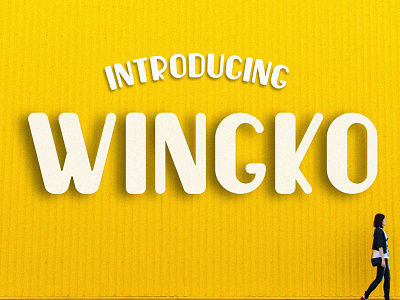 Free Wingko Sans Serif Font