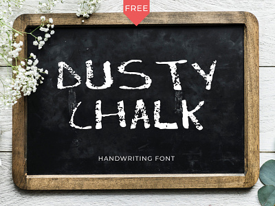 Free Dusty Chalk Handmade Font For Wedding Design & More bold brush brush font classy cool cursive display display fonts dry brush fashion font family hipster ink inked lettering modern poster print printed sans serif
