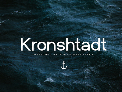 Free Kronshtadt Sans Serif Font beautiful caps classy contrast display elegant english fashion french headline invitation layout logo logotype lowercase magazine opentype portuguese serif