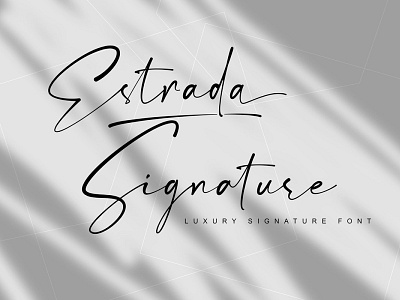 Free Estrada Signature Font birthday bordering chic elegant font emboss handdrawn handlettering handwritting handwritting font logo font magazine minimalist font modern calligraphy modern font photography font quotes script font signature spring typeface