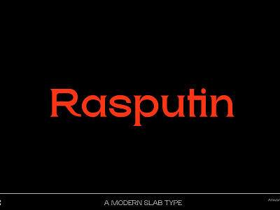 Free Rasputin Slab Serif Font