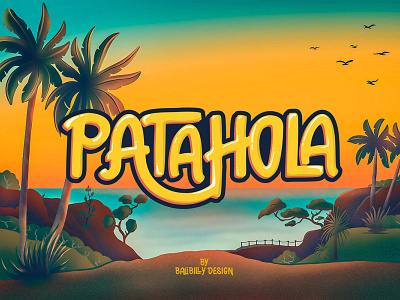 Free Patahola Display Font