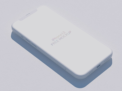 Free iPhone 12 Mockup