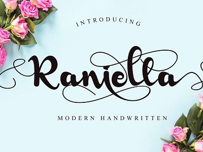 Free Raniella Handwritten Font beautiful font branding font calligraphy font classy font elegant font feminine font handwriting font handwritten font lettering font logo font luxury font minimalist font modern font quote font script signature font stylish font