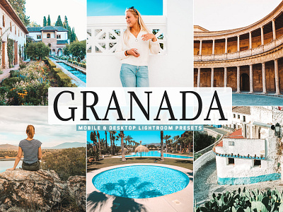 Free Granada Mobile Desktop Lightroom Presets adobe beauty bright collection color colorful edit fashion glamour good light lightroom modern outdoor photo photography portrait premium preset pro