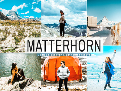 Free Matterhorn Mobile & Desktop Lightroom Presets adjustment layers adobe camera clarity mode contrast enhancement design develop effects elite author enhanced light envato item graphic design graphicriver item hdr image lightroom presets non destructive photo photographer presets