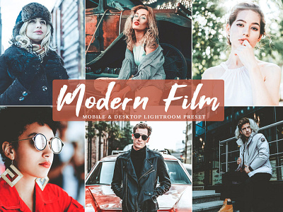 Free Modern Film Mobile and Desktop Lightroom Preset