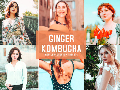 Free Ginger Kombucha Mobile & Desktop Lightroom Presets beautiful blog blogger blogger presets cinematic color colorful exclusive film insta instagram landscape lifestyle lightroom mobile lightroom preset mobile mobile lightroom mobile presets portrait premium