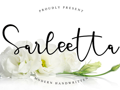 Free Sarleetta Handwritten Font blog blog theme brush brush font curvy font elegant fancy feminine feminine font font font bundle girly font hand lettering ink instagram font love font modern