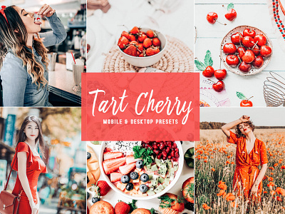 Free Tart Cherry Mobile & Desktop Lightroom Presets adobe lightroom beautifull before and after blogger color contrast dark desktop preset forest green jpg lifestyle lightroom presets mobile lightroom mobile presets one preset oneclick png premium presets professional preset