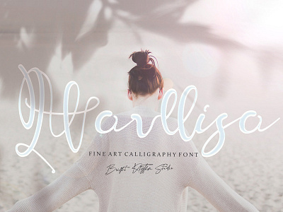 Free Warllisa Script Font blog blog theme brush brush font curvy font elegant fancy feminine feminine font font font bundle girly font hand lettering ink instagram font love font modern