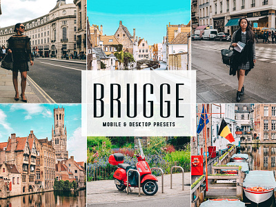 Free Brugge Mobile & Desktop Lightroom Presets beauty blogger bright collection color edit fashion glamour instagram filter life styles light lightroom mobile preset modern neon portrait peach art photo photography portrait