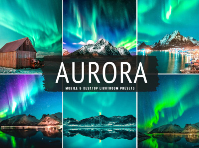 Aurora Mobile & Desktop Lightroom Presets adobe lightroom blogger bundle cinematic clean collection desktop preset edit film filter instagram jpg lifestyle luxury mobile presets old photography portrait premium