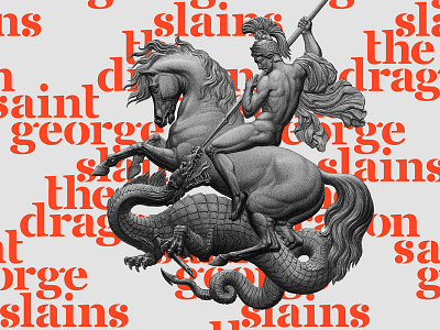 Free Saint George Stencil Font