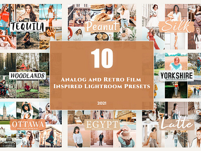 10 Analog and Retro Film Inspired Lightroom Presets