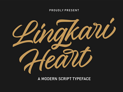 Free Lingkari Heart Handwritten Font branding clean creative font graphic design illustration logo modern